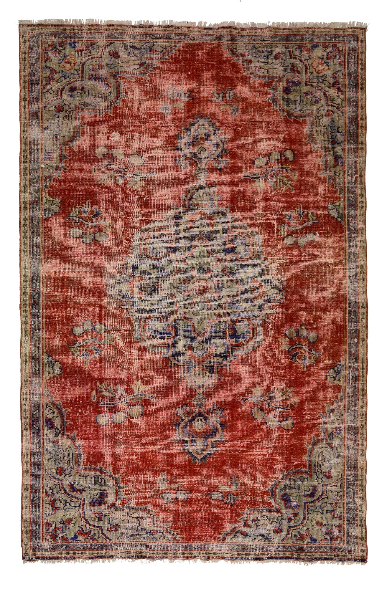 Genesis Turkish Anatolian Vintage Area Rug 8 00 ft. X 5 18 ft. 244 cm Rustique Deco Istanbul