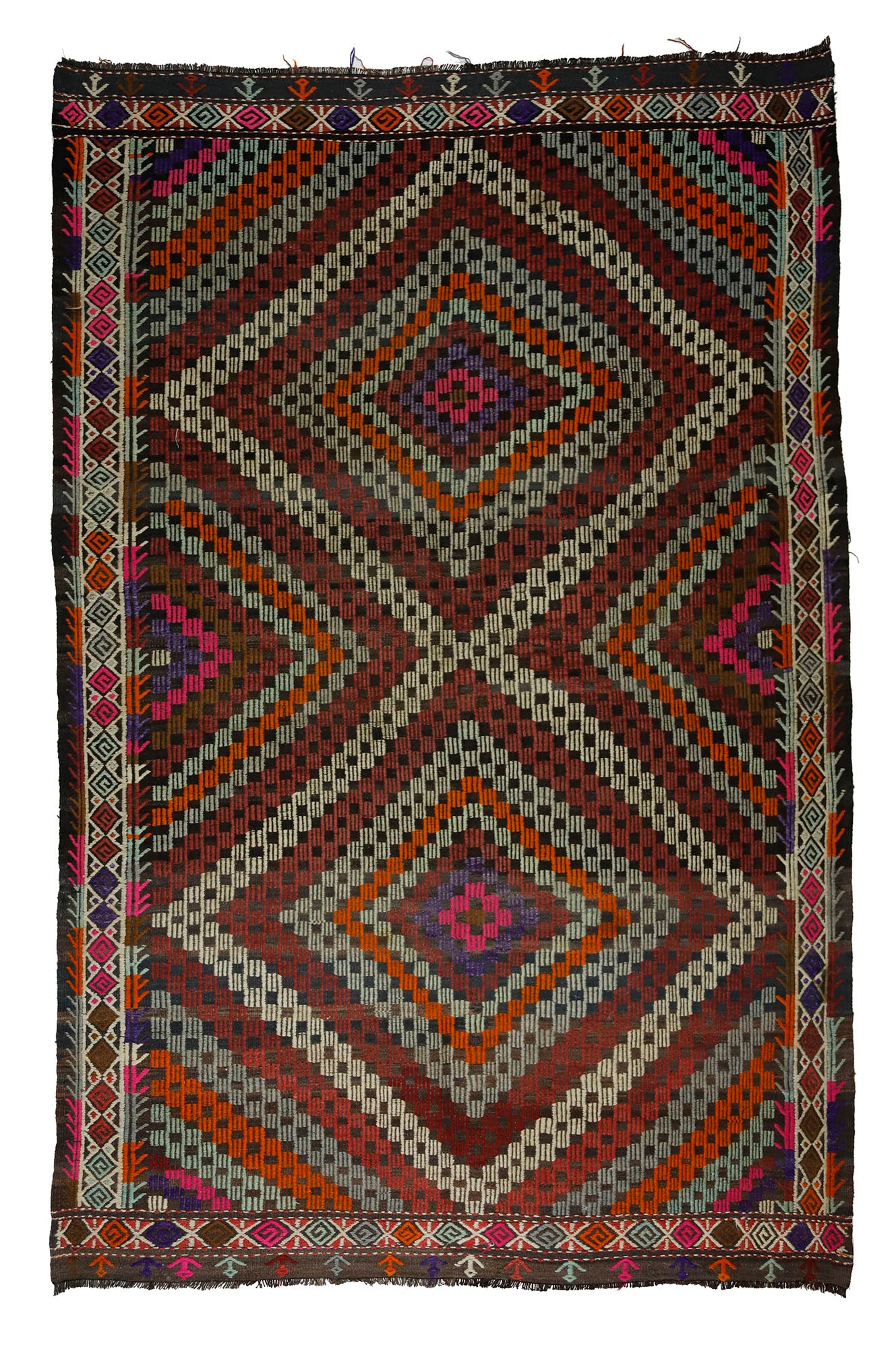 Oversize kilim rug, vintage kilim rug rustic decor 7.3 x 11.2 ft turkish kilim rug, area kilim rug, anatolian deals wool kilim rug Cod4721