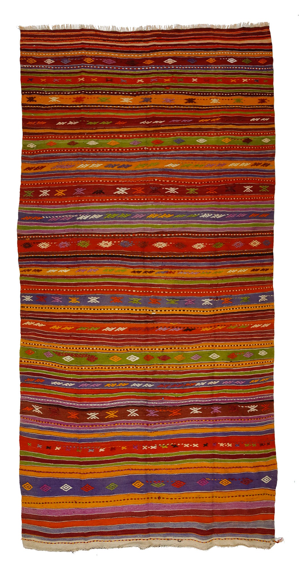 Peninsula Kilim Rug TurkishAnatolian Kilim Rug 10 50 ft. X 4 95 ft. Rustique Deco Istanbul