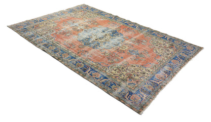 Turkish Original Anatolian Vintage Area Rug 11,15 ft. X 7,22 ft.(340 cm X 222 cm)