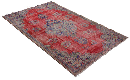 Genesis-Turkish Anatolian Vintage Area Rug 8,00 ft. X 5,18 ft.(244 cm X 158 cm)