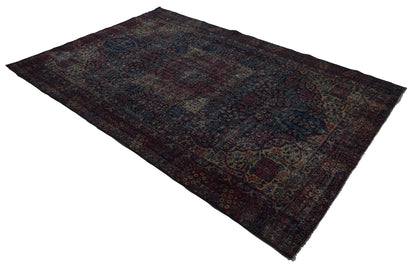 Turkish Original Anatolian Vintage Area Rug 11,22 ft. X 7,45 ft.(342 cm X 227 cm)