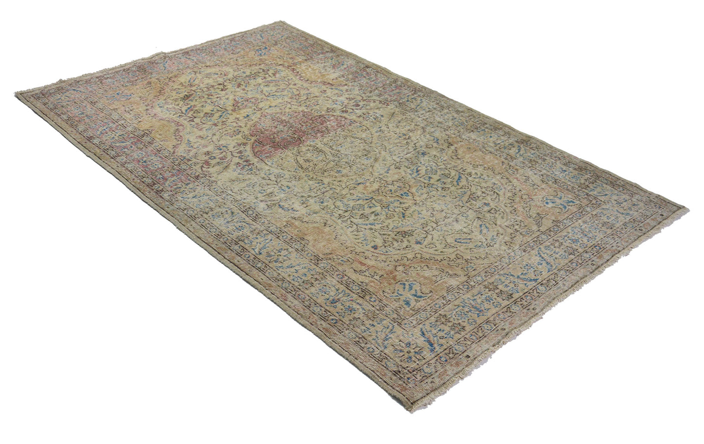 Genesis-Turkish Anatolian Vintage Area Rug 8,85 ft. X 5,77 ft.(270 cm X 168 cm)