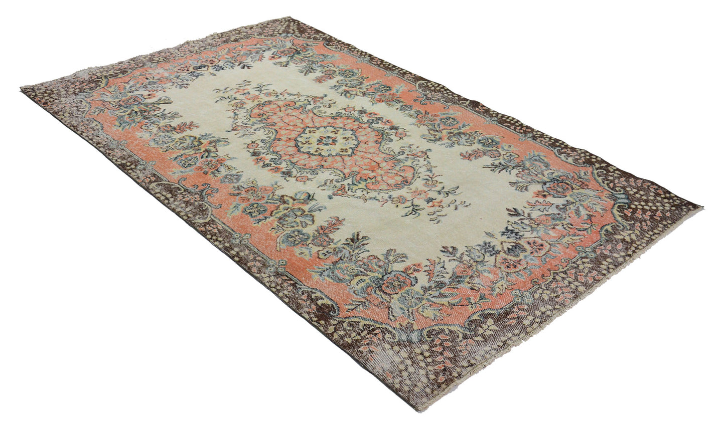 Genesis-Turkish Anatolian Vintage Area Rug 9,48 ft. X 5,48 ft.(289 cm X 175 cm)