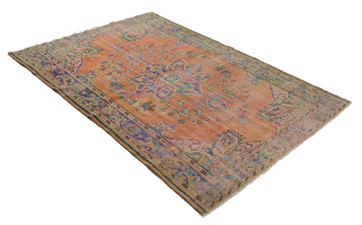 Genesis-Turkish Anatolian Vintage Area Rug 9,41 ft. X 5,90 ft.(287 cm X 193 cm)