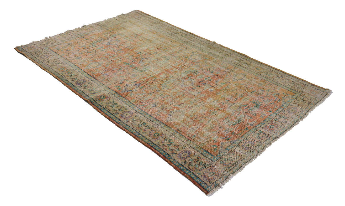 Genesis-Turkish Anatolian Vintage Area Rug 9,35 ft. X 7,22 ft.(285 cm X 184 cm)