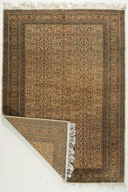 Turkish Original Anatolian Vintage Area Rug 7,18 ft. X 4,85 ft.(219 cm X 148 cm)