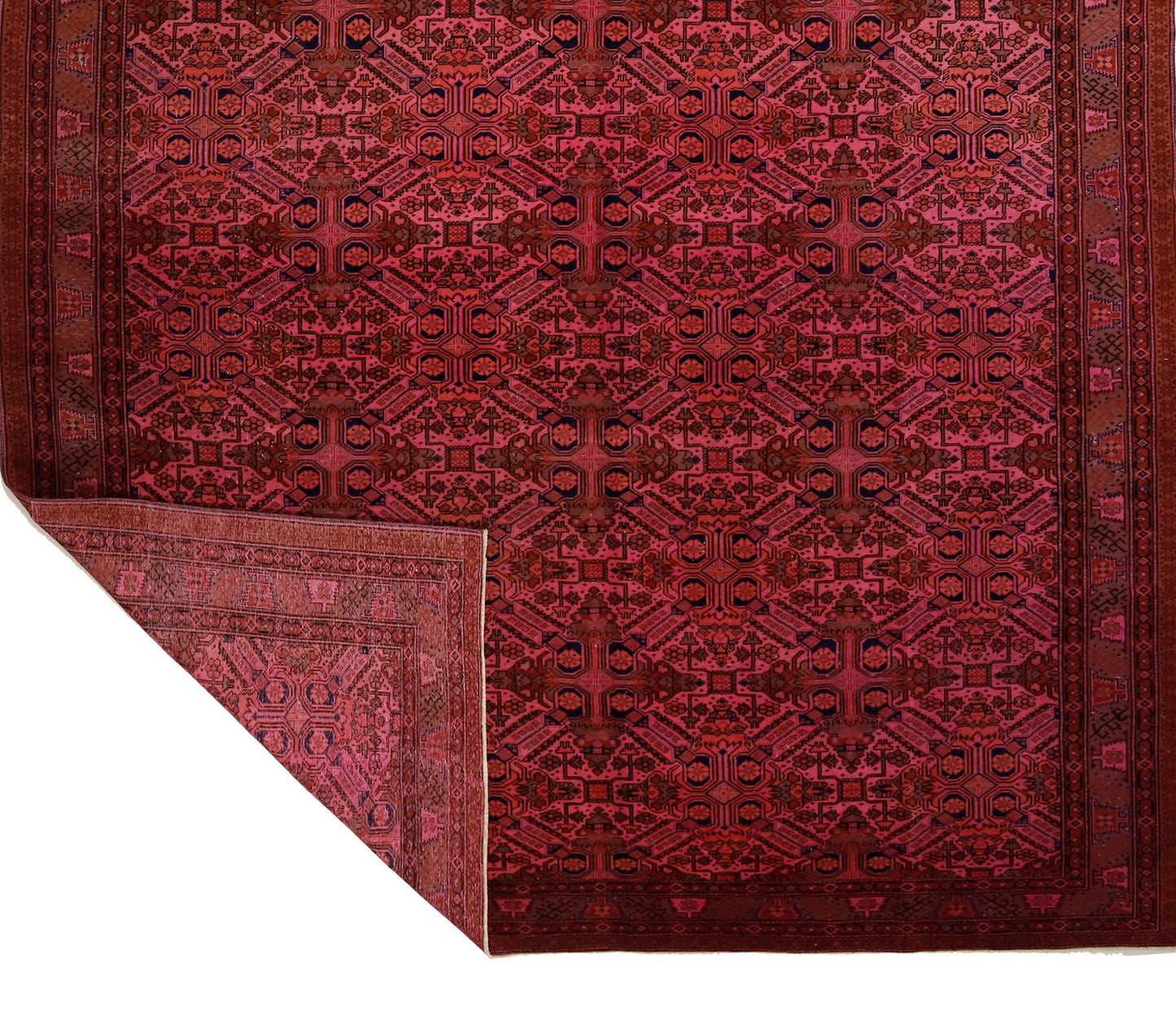 Turkish Original Anatolian Vintage Area Rug 11,48 ft. X 8,53 ft.(350 cm X 260 cm)