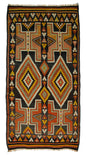 Peninsula Kilim Rug,Turkish Anatolian Kilim Rug 7,71 ft. X 4,00 ft. ( 235 cm X 122 cm)