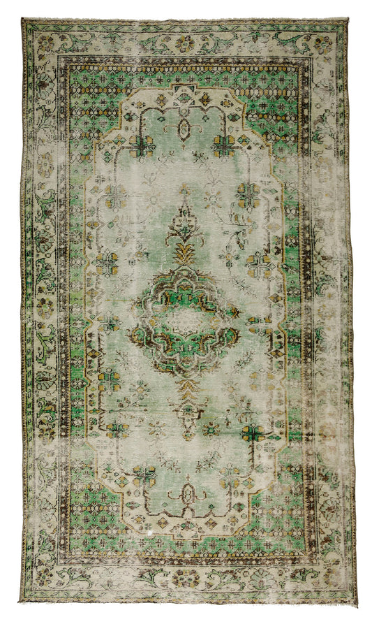 Turkish Original Anatolian Vintage Area Rug 11,15 ft. X 5,77 ft.(340 cm X 176 cm)