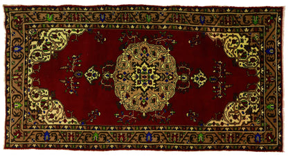 Turkish Original Anatolian Vintage Area Rug 8,79 ft. X 4,43 ft.(268 cm X 135 cm)