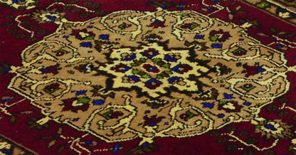 Turkish Original Anatolian Vintage Area Rug 8,79 ft. X 4,43 ft.(268 cm X 135 cm)