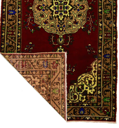 Turkish Original Anatolian Vintage Area Rug 8,79 ft. X 4,43 ft.(268 cm X 135 cm)