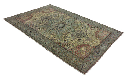 Turkish Original Anatolian Vintage Area Rug 9,94 ft. X 6,56 ft.(303 cm X 200 cm)