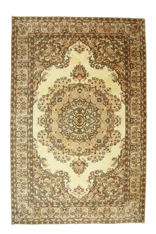 Turkish Original Anatolian Vintage Area Rug 10,40 ft. X 6,82 ft.(317 cm X 208 cm)