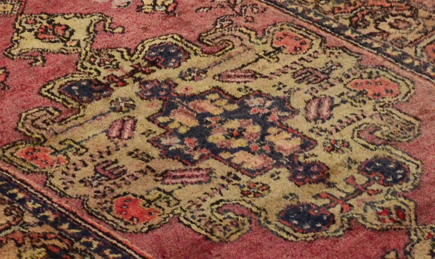 Turkish Original Anatolian Vintage Area Rug 8,36 ft. X 4,30 ft.(255 cm X 131 cm)