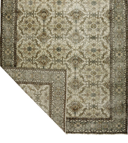 Turkish Original Anatolian Vintage Area Rug 10,50 ft. X 6,89 ft.(320 cm X 210 cm)