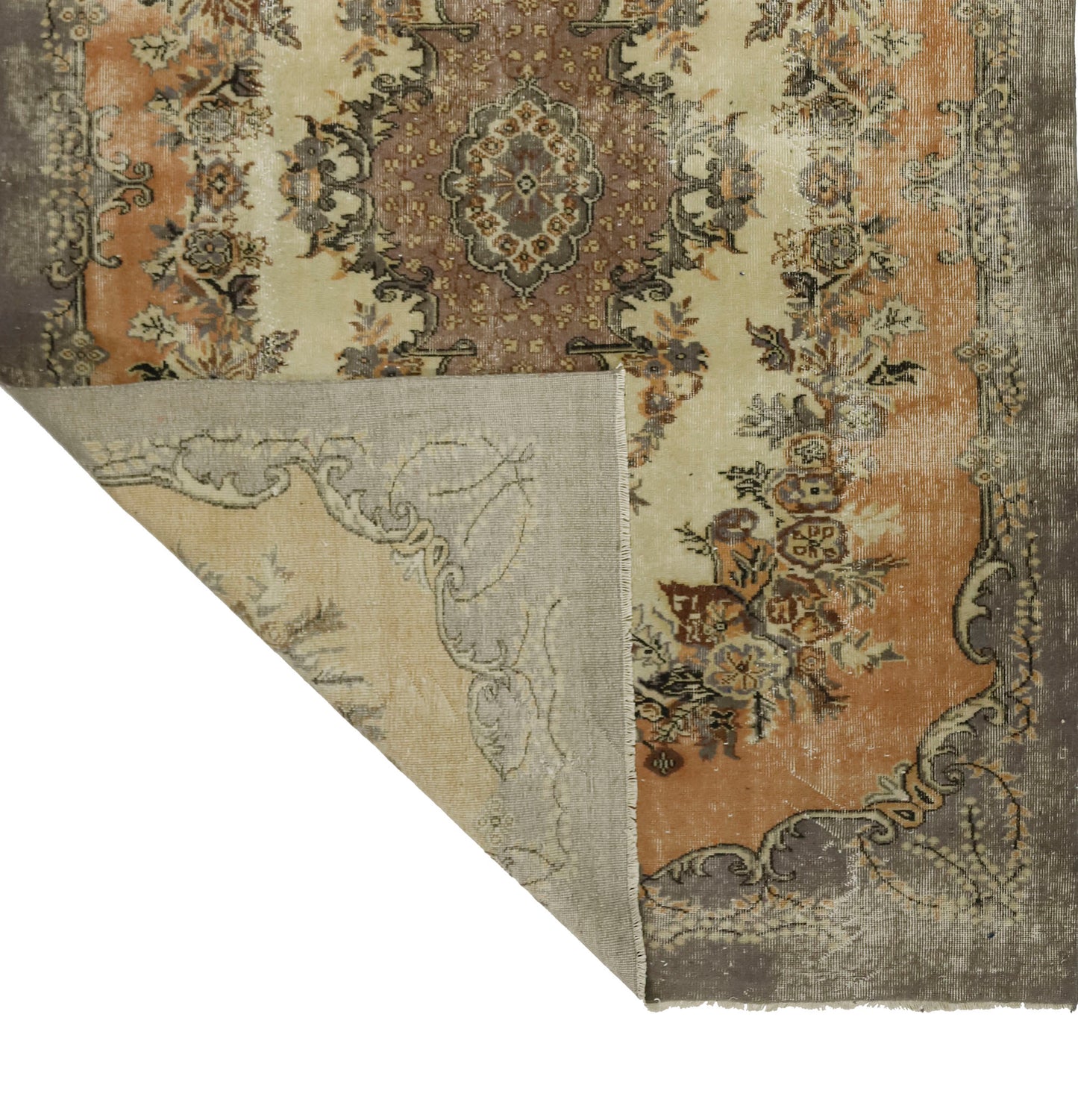 Genesis-Turkish Anatolian Vintage Area Rug 9,41 ft. X 6,06 ft.(287 cm X 185 cm)