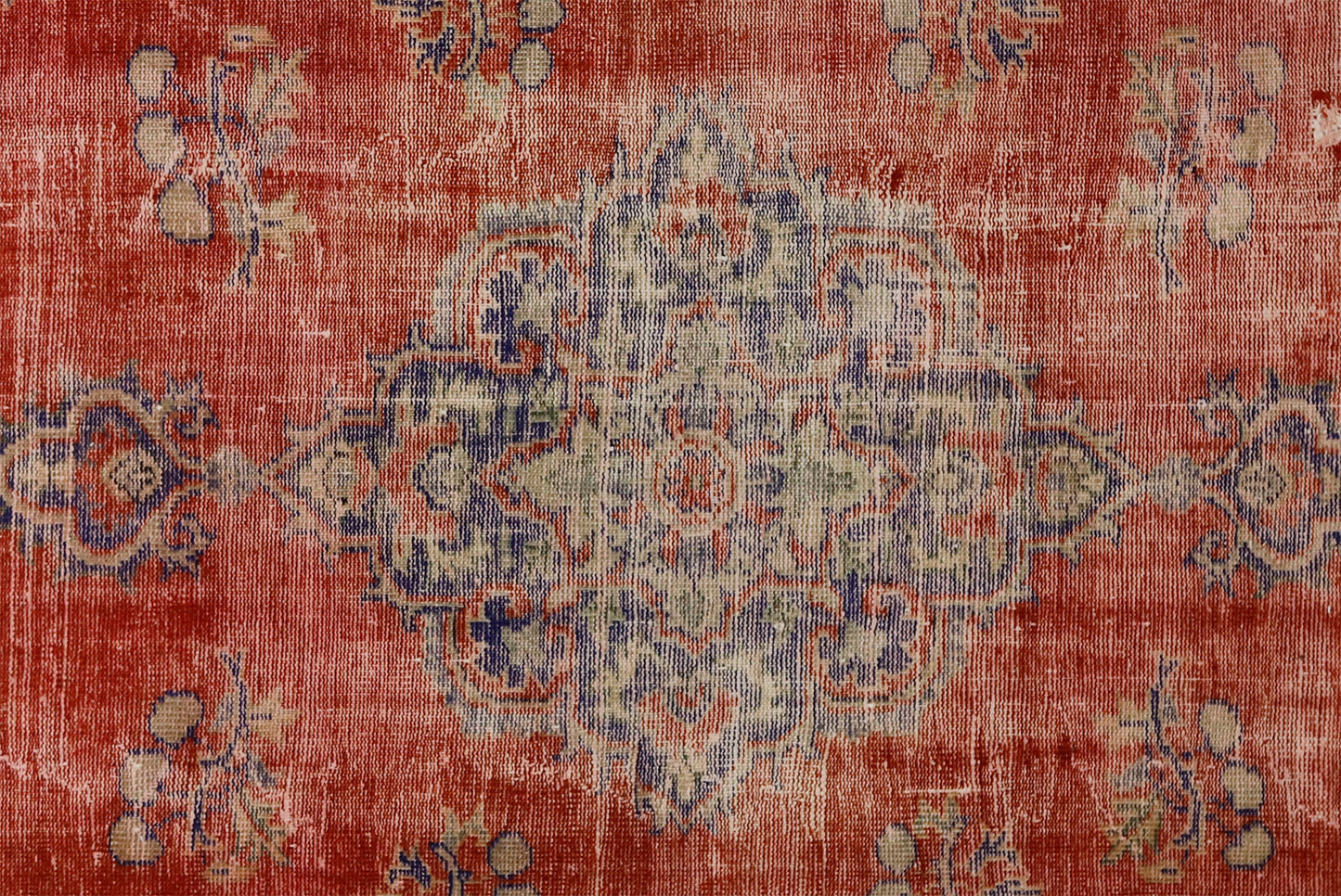 Genesis-Turkish Anatolian Vintage Area Rug 8,00 ft. X 5,18 ft.(244 cm X 158 cm)