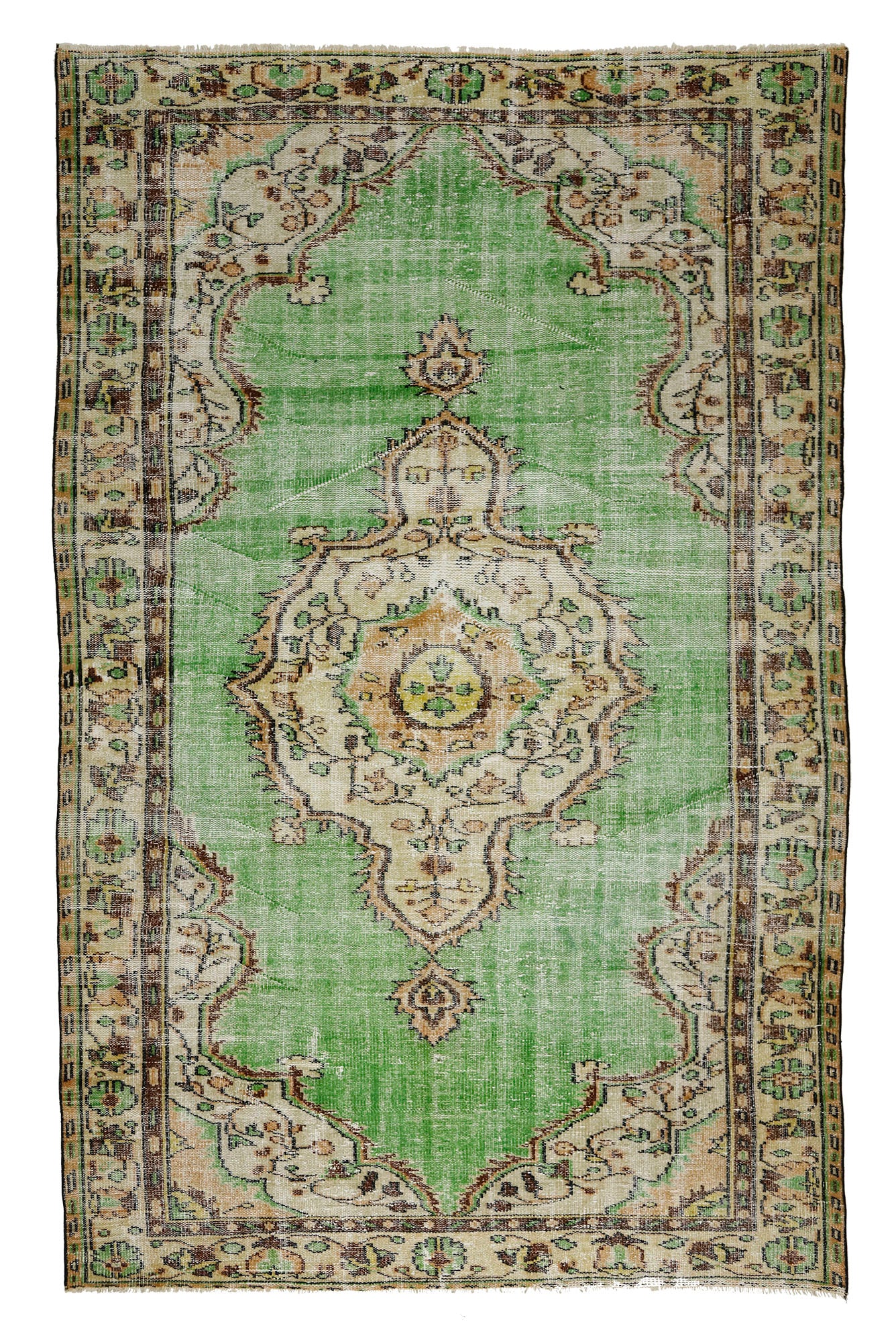 Genesis-Turkish Anatolian Vintage Area Rug 8,85 ft. X 5,57 ft.(270 cm X 170 cm)