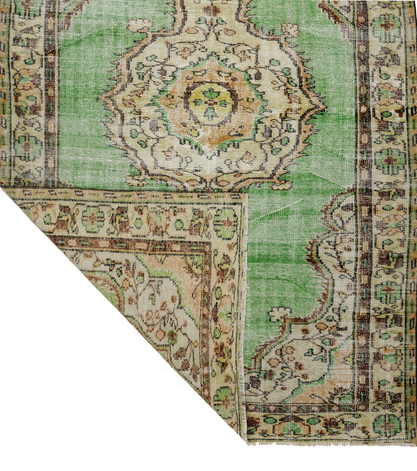 Genesis-Turkish Anatolian Vintage Area Rug 8,85 ft. X 5,57 ft.(270 cm X 170 cm)