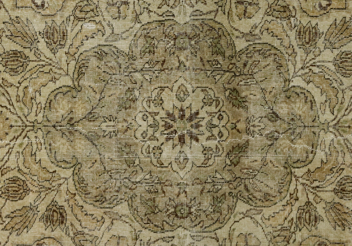 Genesis-Turkish Anatolian Vintage Area Rug 8,30 ft. X 4,95 ft.(253 cm X 151 cm)