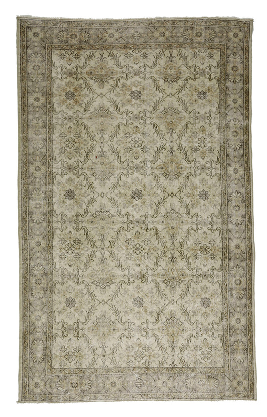 Genesis-Turkish Anatolian Vintage Area Rug 9,44 ft. X 5,77 ft.(288 cm X 176 cm)