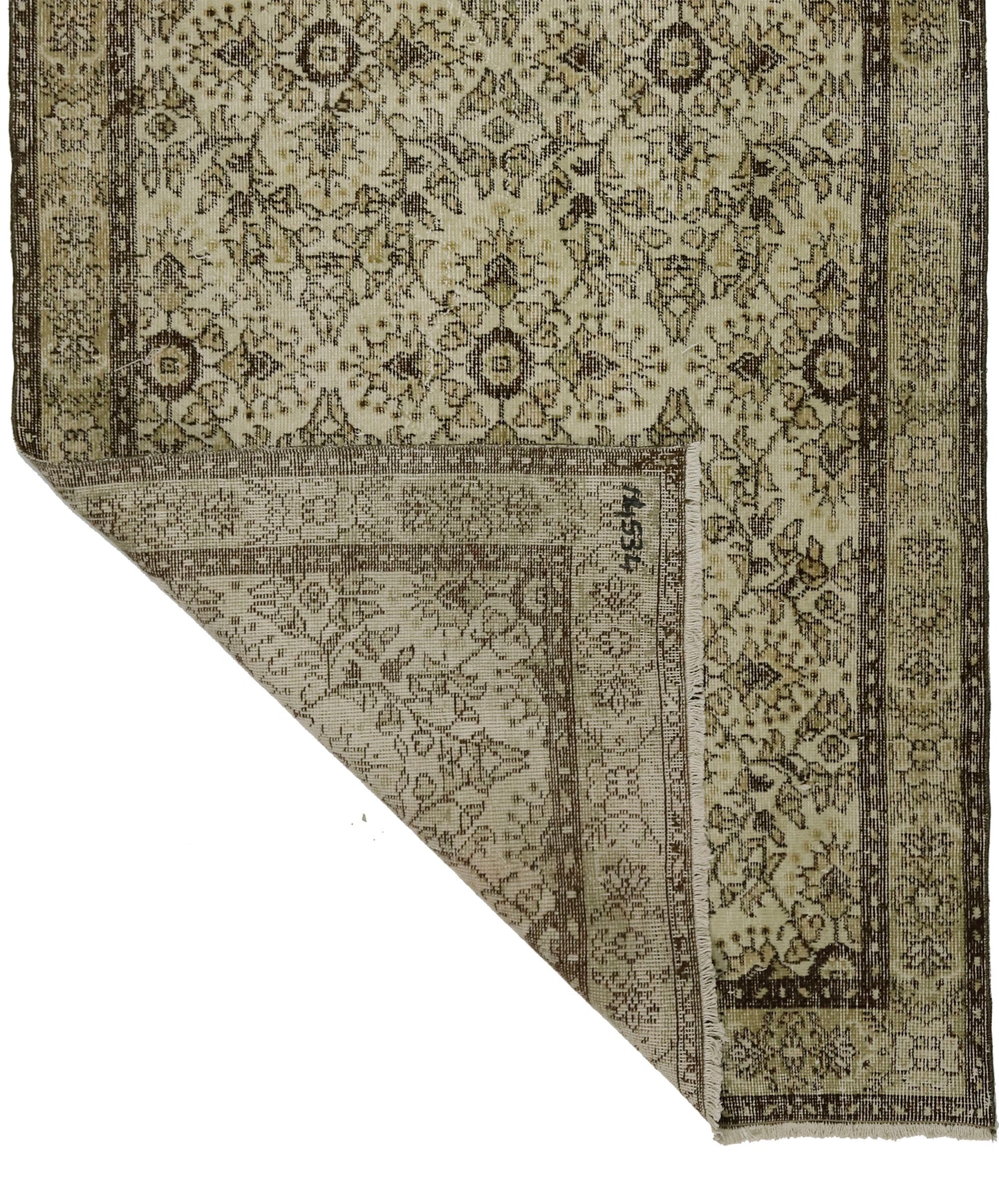 Genesis-Turkish Anatolian Vintage Area Rug 8,26 ft. X 5,51 ft.(252 cm X 135 cm)