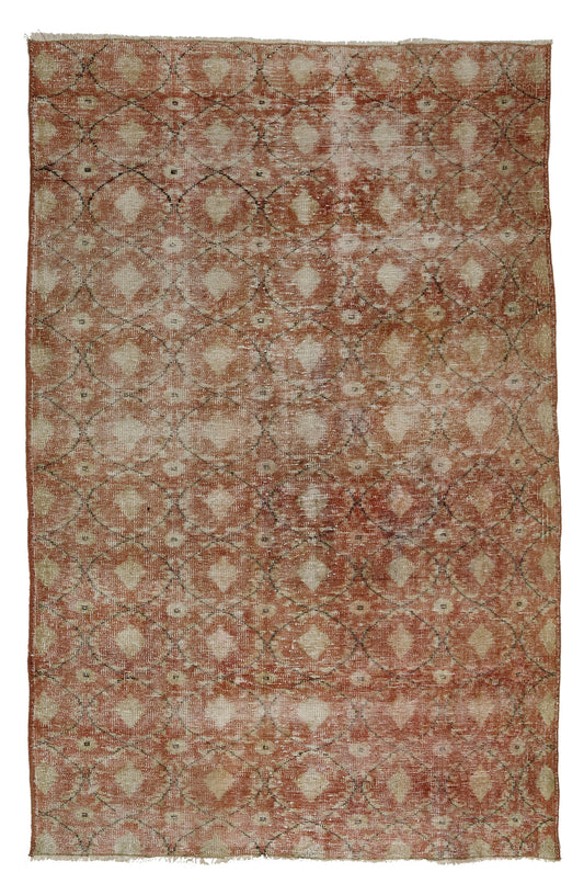 Genesis-Turkish Anatolian Vintage Area Rug 8,20 ft. X 6,10 ft.(250 cm X 167 cm)