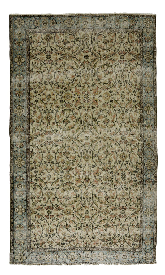 Genesis-Turkish Anatolian Vintage Area Rug 8,92 ft. X 5,74 ft.(272 cm X 165 cm)