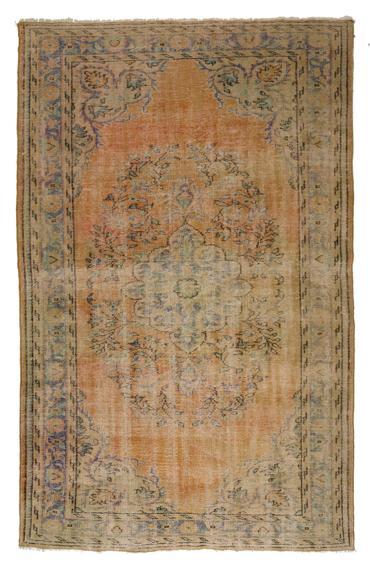 Genesis-Turkish Anatolian Vintage Area Rug 9,12 ft. X 6,10 ft.(278 cm X 182 cm)