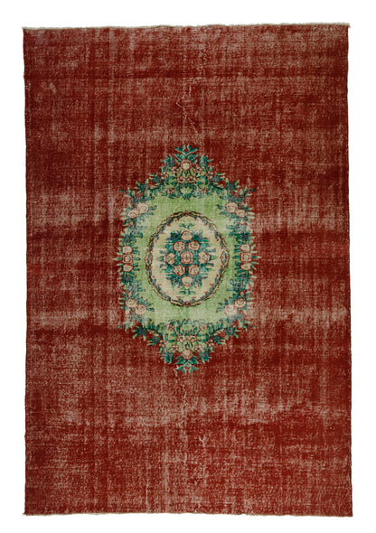 Genesis-Turkish Anatolian Vintage Area Rug 9,51 ft. X 5,74 ft.(290 cm X 195 cm)