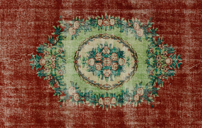 Genesis-Turkish Anatolian Vintage Area Rug 9,51 ft. X 5,74 ft.(290 cm X 195 cm)