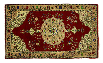 Turkish Original Anatolian Vintage Area Rug 8,00 ft. X 4,76 ft.(244 cm X 145 cm)