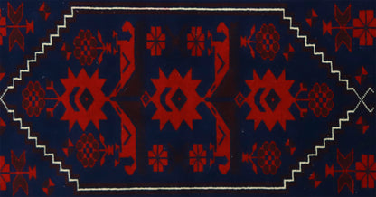 Turkish Original Anatolian Vintage Area Rug 5,12 ft. X 2,72 ft.(156 cm X 83 cm)