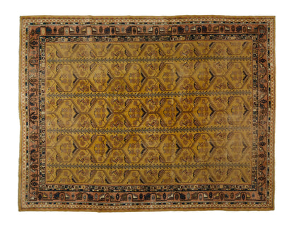 Turkish Original Anatolian Vintage Area Rug 10,82 ft. X 8,17 ft.(330 cm X 249 cm)