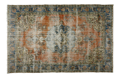 Turkish Original Anatolian Vintage Area Rug 11,15 ft. X 7,22 ft.(340 cm X 222 cm)