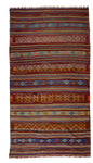 Peninsula Kilim Rug,Turkish Anatolian Kilim Rug 11,32 ft. X 5,94 ft. ( 345 cm X 181 cm)