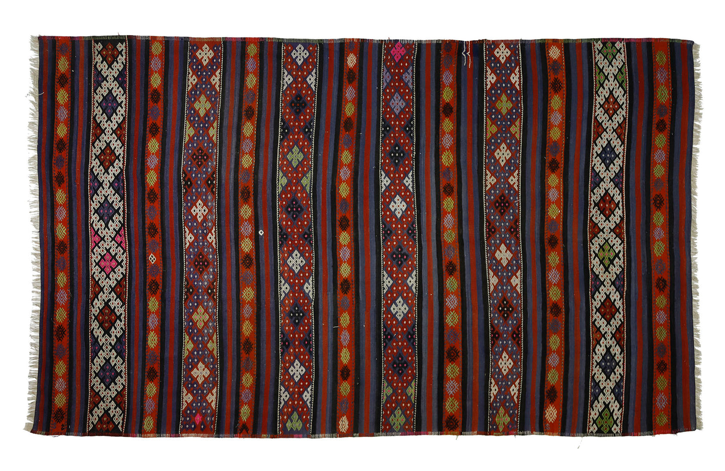 Peninsula Kilim Rug,Turkish Anatolian Kilim Rug 10,00 ft. X 5,97 ft. ( 305 cm X 182 cm)