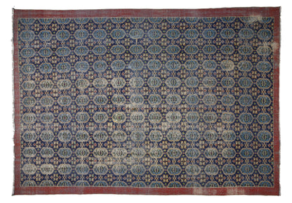 Turkish Original Anatolian Vintage Area Rug 10,43 ft. X 7,61 ft.(318 cm X 232 cm)